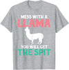 LLama Gifts & Accessories With a llama you get the spit alpaca llama T-Shirt - Heather Grey