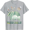 Camping Bears And To The Mountains I Go To Lose My Mind Camping Bear T-Shirt - Heather Grey
