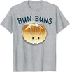 Bun Buns Bunny Rabbit T-Shirt in Heather Grey