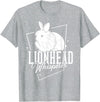 Lionhead Rabbit Gift Bunny Funny T-Shirt in Heather Grey