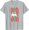 Cute Rabbits Lover Bunny Graphic T-Shirt in Heather Grey