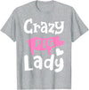 Pig Farm Store Co. Pig Crazy Pig Lady T-Shirt - Heather Grey