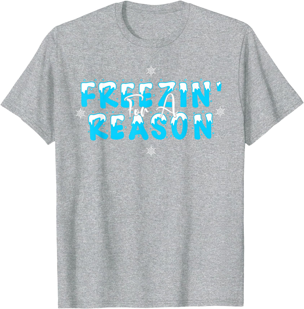 Polar Bear Plunge Ice Swimming Co Polar Bear Plunge 2022 Costume Ice Swimming Freezin Reason T-Shirt - Heather Grey