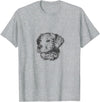 Clicxclic Cool dog T-shirt - Heather Grey