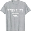Berkeley California - Apparel & Gifts Berkeley California Bear Pride Vintage T-Shirt - Heather Grey