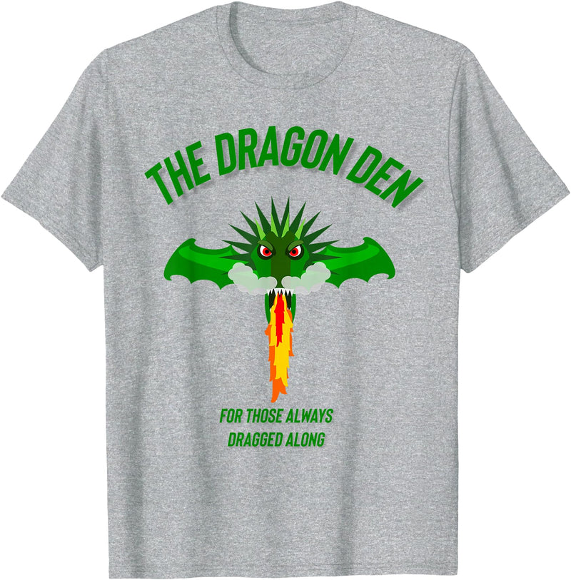 Cirillo and Son The dragon den younger sibling parents scouts T-Shirt - Heather Grey