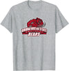 Bridgewater State University Gear - Steve State Bridgewater State University BSU Bears Primary Logo T-Shirt - Heather Grey