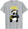 Panda Bear Lovers Clothing Panda Explorer T-Shirt - Heather Grey