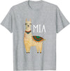Llama Lover Ideas For Spanish Hispanic Mom Llama Mia Spanish Mom Mamá Mother’s Day Funny T-Shirt - Heather Grey