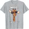 themed giraffe gifts Funny Giraffe Lover Quote Animals I Love Giraffes Gifts T-Shirt - Heather Grey