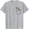 Llama Alpaca Gifts By Skizzenmonster Hipster Llama & Sloth With Sunglasses T-Shirt - Heather Grey