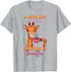 Cute Coffee Giraffe Apparel Coffee Giraffe Mug Animal Cappuccino Espresso Beans Gift T-Shirt - Heather Grey