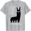 Funny The Odds Of Being Killed By A Llama Shirt The chances of being killed by a llama are low but never zero T-Shirt - Heather Grey