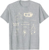 I Still Wish for You Lucky Rabbit 1111 Stars Clover Signs T-Shirt in Heather Grey