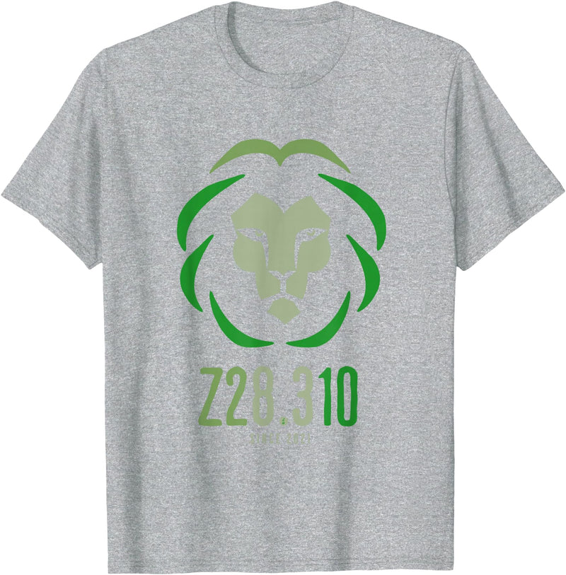Liberty Styles Z28.310 Since 2021 Funny Lion T-Shirt - Heather Grey