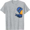 Thabluebirdluveve Bluebird Bird T-Shirt - Heather Grey