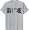 BASBO Horseback Riding Apparel - Horse T-Shirt, Small - Heather Grey
