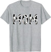 Cow Pattern Print Family Matching Birthday Shirts Cow Mom Birthday Family Matching Mothers Day Boy Girl Farm T-Shirt -