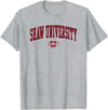Elite Authentic Shaw Bears Arch Over Officially Licensed T-Shirt - Heather Grey