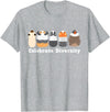 Celebrate Diversity Funny Cute Stuffs for Guinea Pig Lovers T-Shirt - Heather Grey