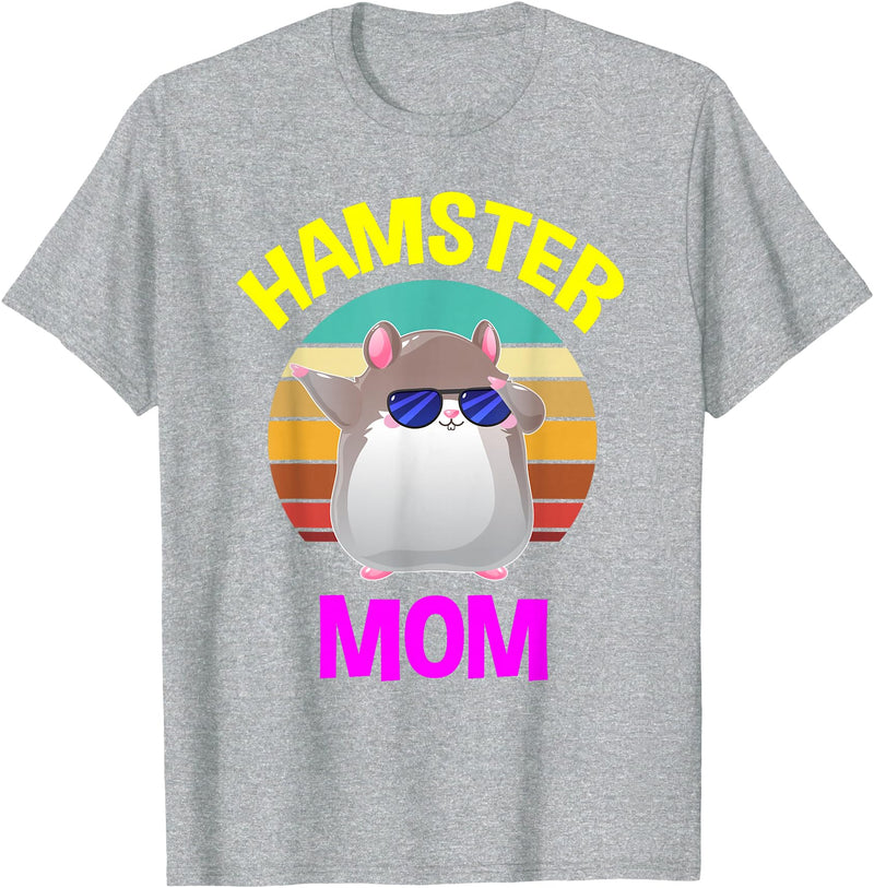 Hamster Mother Costume Lover Gifts Women Children T-Shirt - Heather Grey