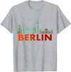 Berliner Bär Designs - Berlin Shop - Berlin Berlin Design - Berlin Bear - I Love Berlin T-Shirt - Heather Grey