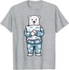 Polar Bear Gift Polar Bear Accessories & Stuff Cute Polar Bear Art for Men Women Kids Arctic Polar Bear T-Shirt - Heather Grey