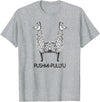Pushmi-Pullyu Llama Funny Alpaca Llama Style, Pushmi-Pullyu Yoga T-Shirt - Heather Grey