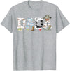 O-Fish-Ally 1st Birthday Matching Family Mom Dad Dada 1st Birthday Fishing T-Shirt - Heather Grey