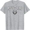 Official High School Fan Gear Mount Airy High School Granite Bears T-Shirt C2 T-Shirt - Heather Grey