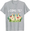 Spanish Shirt | Llama Tee | Funny Spanish Shirt Funny Spanish Tee, Como Te Llama, Llama Tshirt T-Shirt - Heather Grey