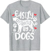 DogDogWoof Dog T-Shirt - Heather Grey