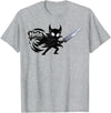 Hello Knight Costume T-Shirt - Heather Grey
