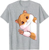 Hamster Children Girls Boys T-Shirt - Heather Grey