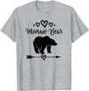 Homewise Shopper Memaw Memaw Bear Grandmother T-Shirt - Heather Grey