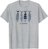 Clean Girl Aesthetic Shirts La Dolce Vita Shirt Sardine Tinned Fish Tshirt Clean Girl T-Shirt - Heather Grey
