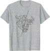 Trader Apparel Co. Bear / Bull Trading Trader Bitcoin Bull Market Investor T-Shirt - Heather Grey