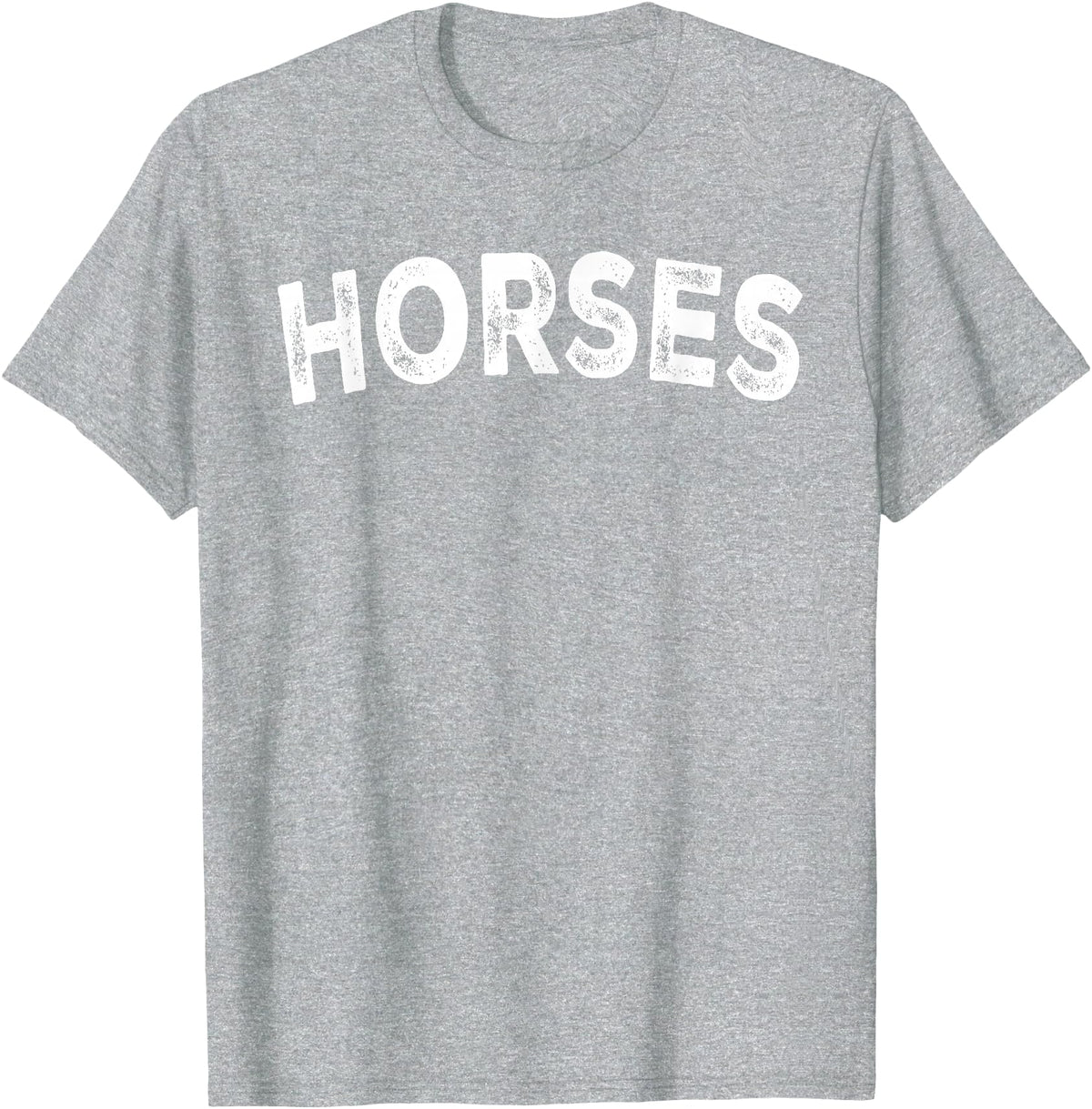 Horses - Styles Horses T-Shirt - Heather Grey