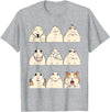 Hamster Reaction Meme Kids Boys Girls Men and Women T-Shirt - Heather Grey