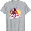 Bear & Cub Chaser Pride Community Co. Hot Bear Summer - Bear & Cub Gay Pride LGBT Bear Gay Daddy T-Shirt - Heather Grey