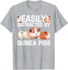 Guinea Pig Gift Guinea Pig Accessories & Stuff Cute Guinea Pig Art For Men Women Kids Guinea Pig Cavy Lover T-Shirt - Heather Grey