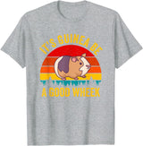 Funny Guinea Pig Clothing It's Guinea Be a Good Wheek Guinea Pig Piggy Gift T-Shirt - Heather Grey