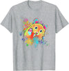 Funny Hamster T for Boys, Girls, Men, Women & Kids Hamster T-Shirt - Heather Grey