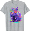 Cute Hamster Art for Men Women Kids Syrian Hamster Lover T-Shirt - Heather Grey