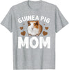 Guinea Pig Gift Guinea Pig Accessories & Stuff Cute Guinea Pig Art for Women Girl Adult Guinea Pig Lovers T-Shirt - Heather Grey
