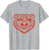 Bear Lover Merch Bear Sunglasses - Bear Lover T-Shirt - Heather Grey