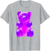 Urban Empyre Purple Gummy Bear T-Shirt - Heather Grey