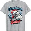 Greenland Lover Stuff Greenland is Not for Sale T-Shirt - Heather Grey