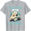 Polar Bears Polar Bear Lovers Shop Polar Bears Polar Bear is my spirit animal T-Shirt - Heather Grey