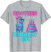 gaming gamer Birthday Llama Pinata Family Apparel Brother Birthday Boy Llama Pinata Party Family mathing Men T-Shirt - Heather Grey
